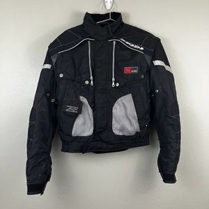 Spidi Air Circulation Black Motorcycle Jacket Mens S Armored Pads Liner